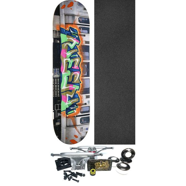 Deathwish Skateboards Neen Williams L Train Skateboard Deck - 8" x 31.5" - Complete Skateboard Bundle